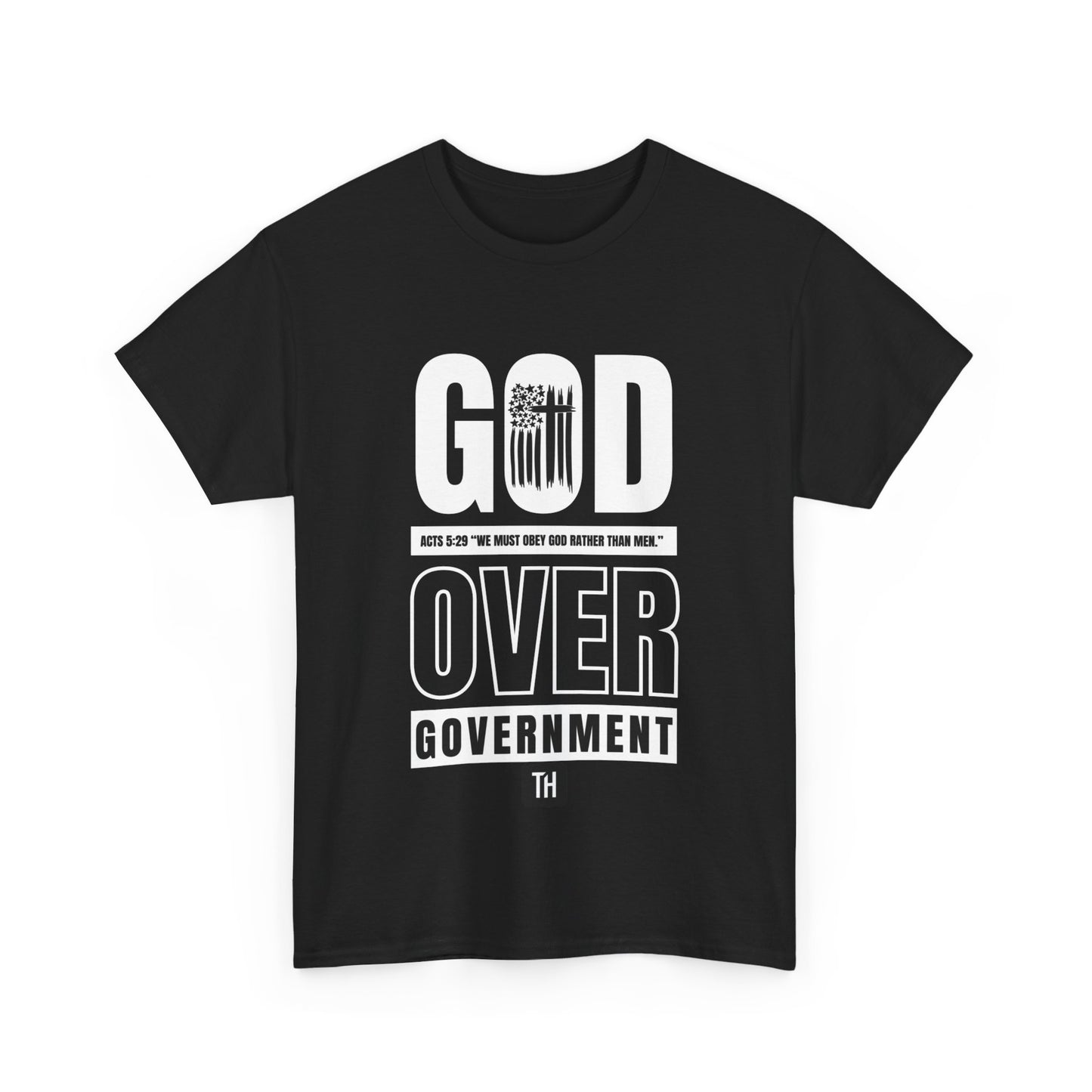 God Over Government Cotton Tee