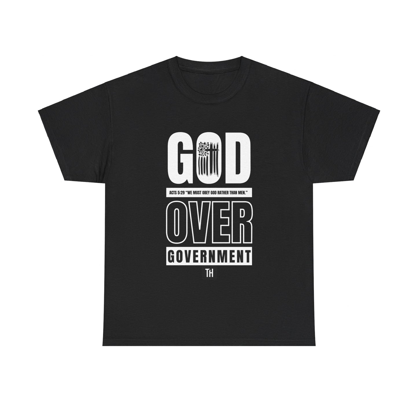 God Over Government Cotton Tee