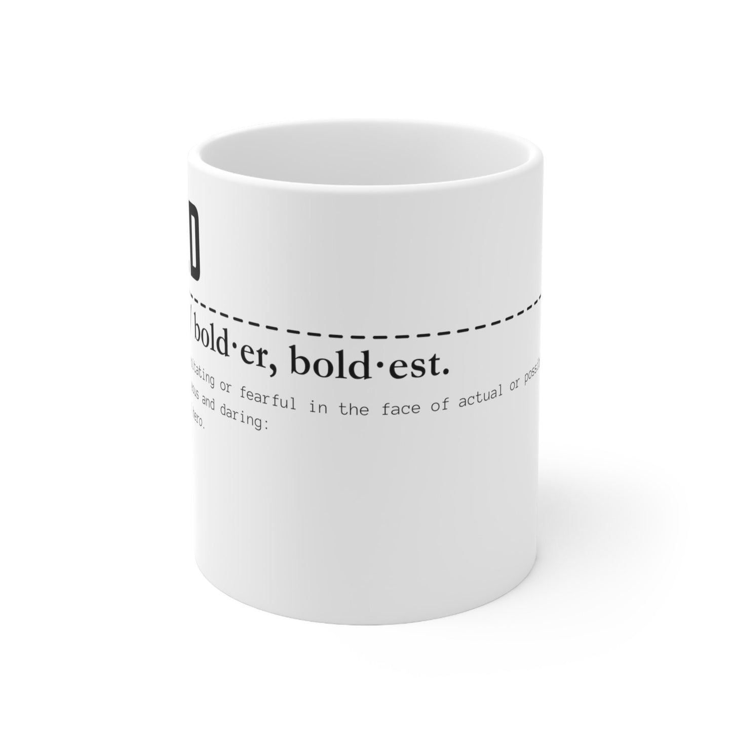 Bold Ceramic Mug 11oz