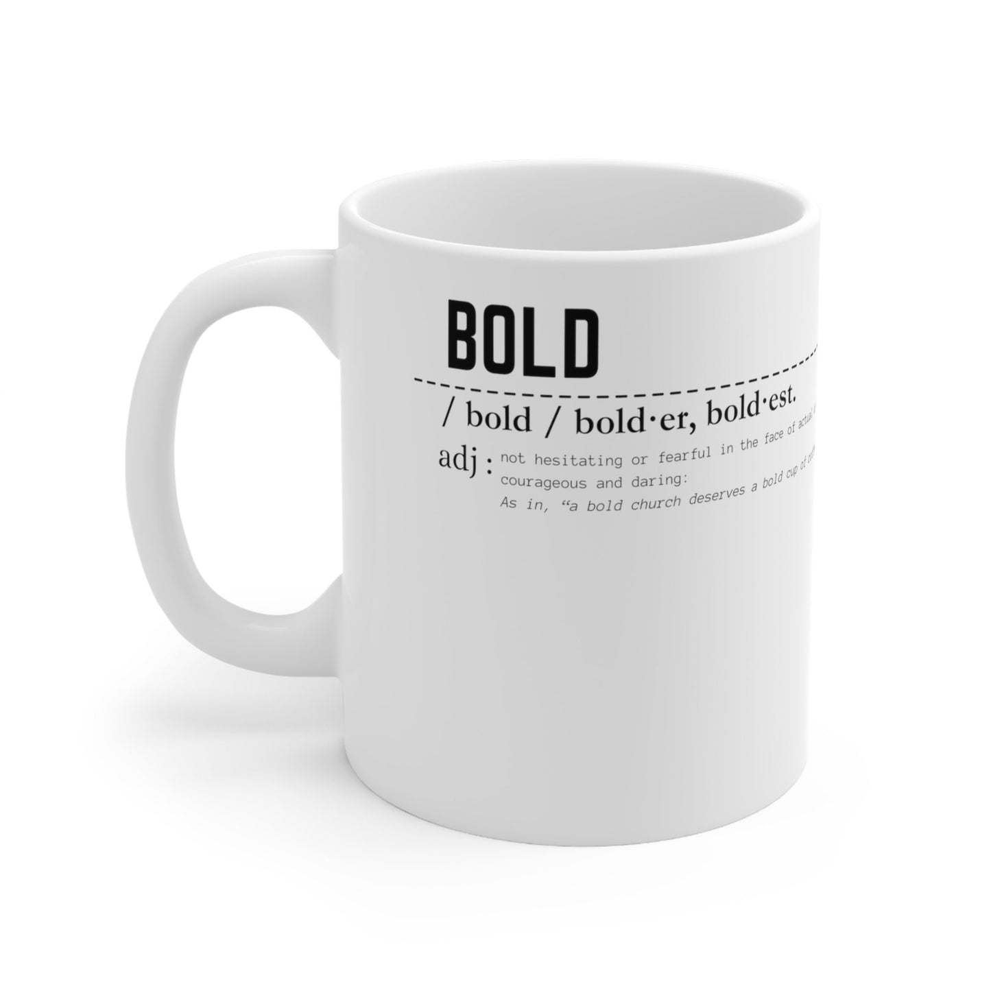 Branded Waters Church Bold Mug 11oz - in Color